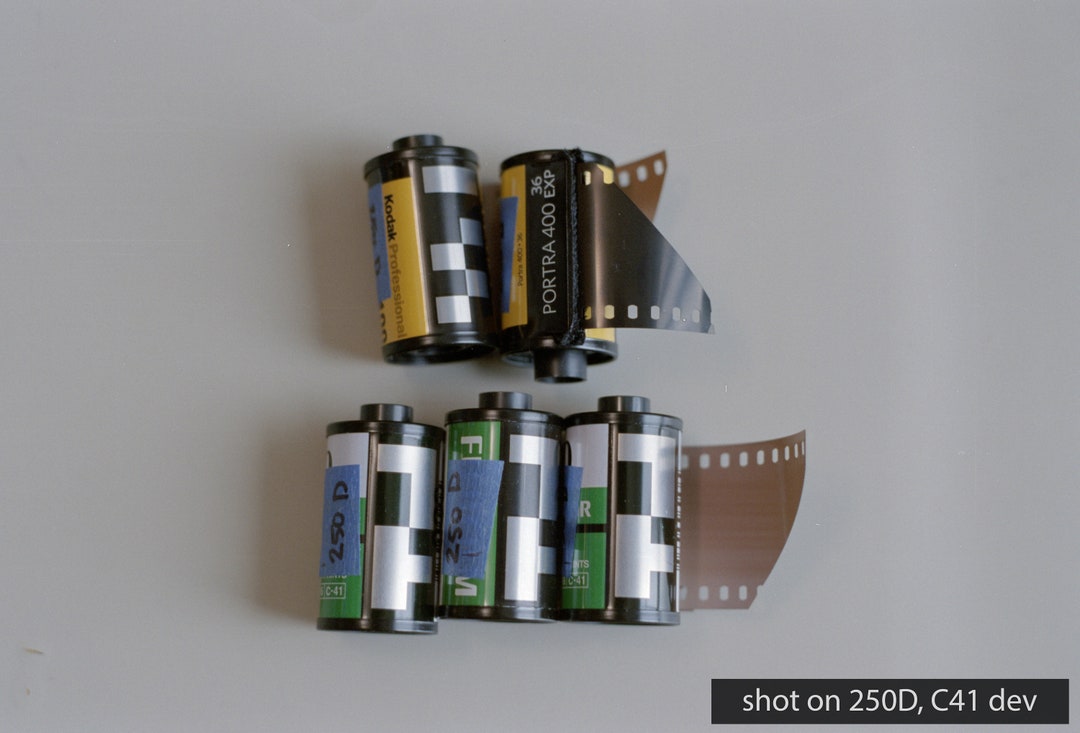 Kodak Vision3 500T & 250D 36 Ish Frames Hand Rolled Motion - Etsy