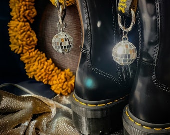 DISCO BALL CHARM - Bijoux pour chaussure étoile boule disco - Dr. Martens style-Boots charm-Accessoire pour chaussures