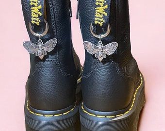BUTTERFLY SHOE CHARM – Butterfly shoe jewelry - Dr. Martens style - Boots charm -Shoe accessory - Charm