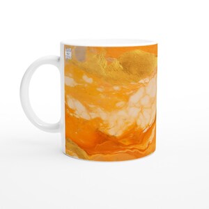 Gold Marble Mug | Marble Print Coffee Cup | Elegant Tea Cup | Painted Coffee Cup | Gift for Coffee Lovers | Unique Tea Cup