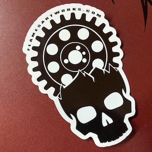 Gearhead Sticker Mechanic Hotrod