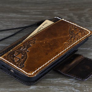 Echt leer voor OnePlus 12 12R 13 portemonnee portemonnee handgemaakte draadloze luxe slots kaart ouderwetse vintage magnetische sluiting versierde zak