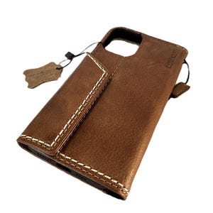 Custodia in vera pelle per Google Pixel 4 5 6 7 8 9 A Pro XL 4G 5G, portafoglio pieghevole, copertina a libro fatta a mano, vintage 3D, con magnete, cucito a mano ArtAmit