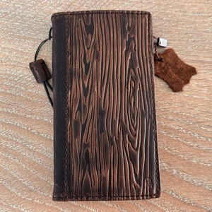 Genuine Leather Case for Google Pixel 4 5 6 7 8 9 A Pro XL 4G 5G Book Wallet Handmade Book Cover Vintage Wood Classic By ArtAmit