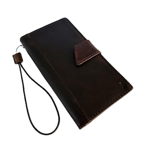 Étui en cuir véritable pour Google Pixel 9 8 7 6 A 8A Pro XL 4G 5G portefeuille pliable classique fait main avec fermeture magnétique