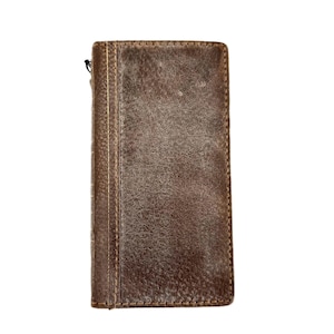 Genuine Leather Case For Apple iPhone 7 8 11 12 13 14 15 16 Pro Max Plus Mini SE XS Case Wallet Cover Design Gray old Fashion Book Art Amit