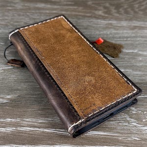 Custodia in vera pelle per Galaxy S25 S24 S23 S22 S21 S20 FE Ultra A35 A55 A35 20 21 A52 A51 A54 A71 A14 A53 5G Plus Pelle scamosciata Cucita
