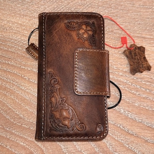 Funda tipo cartera de piel completa para teléfono Samsung, tarjetero para Galaxy S21-S26, Z Fold