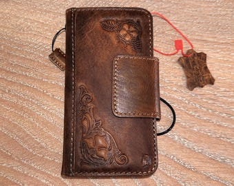 Full Leather Wallet Samsung Phone Case, Card Holder For Galaxy S21-S26, Z Fold