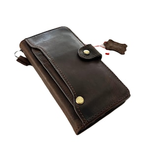 Étui en cuir véritable fait main pour Google Pixel 4 5 6 7 8 9 A Pro XL 4G 5G, style livre pliable, aimanté, double portefeuille, fentes pour carte ArtAmit
