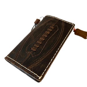 Custodia in vera pelle per Samsung Galaxy Z Fold 3, 4, 5 e 6, con scomparti per carte, realizzata a mano in stile vintage e realizzata con design cucito a mano da ArtAmit