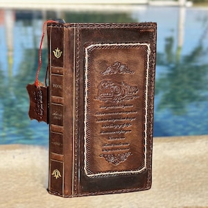 Custodia in vera pelle per Galaxy S25 S24 S23 S22 S21 S20 FE Ultra Note Edge 9 10 20 21 A72 A51 A31 A71 A53 4G 5G Plus, cucitura Bibbia vintage