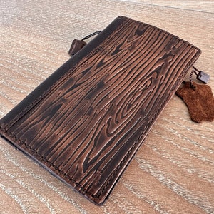 Genuine Leather For Galaxy S22 S21 S20 S23 S24 FE Ultra Note 8 9 10 20 21 A53 A71 A51 A12 A31 4G 5G Plus Classic Wood Case Wallet By ArtAmit
