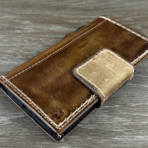 Echt leer voor OnePlus 12 12R 13 Hoesje Portemonnee Handgemaakt Draadloos Luxe slots Kaart ouderwetse vintage speciaal magnetisch leer naaien