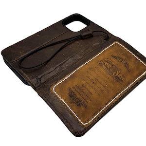 Capa de couro genuíno para OnePlus 12 12R 13, carteira, feita à mão, sem fio, luxuosa, com compartimentos para cartões, vintage, premium, feita à mão, antiga, bronzeada, capa para cartão, bíblia