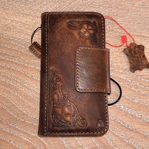 Custodia in vera pelle per Google Pixel 4 5 6 7 8 9 A 8A Pro XL 4G 5G Portafoglio pieghevole a libro fatto a mano Custodia in pelle con magnete grande speciale di Art Amit