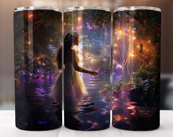 Fairy Tale Stainless Steel Tumbler: 20oz Magical Drinkware