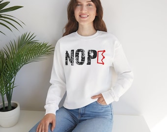Protest Unisex Sweatshirt, No Kings Activist Crewneck Jumper, Political Pullover, Protester Apparel, Activism Clothing