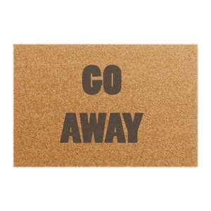 Go Away  Doormat