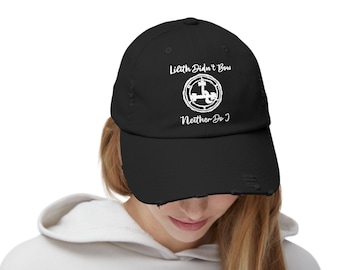 Distressed Cotton Baseball Cap: Unisex Vintage Style