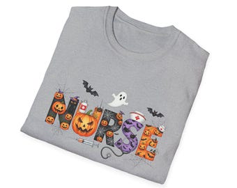 Nurse Halloween T-Shirt - Spooky Medical Costume Tee