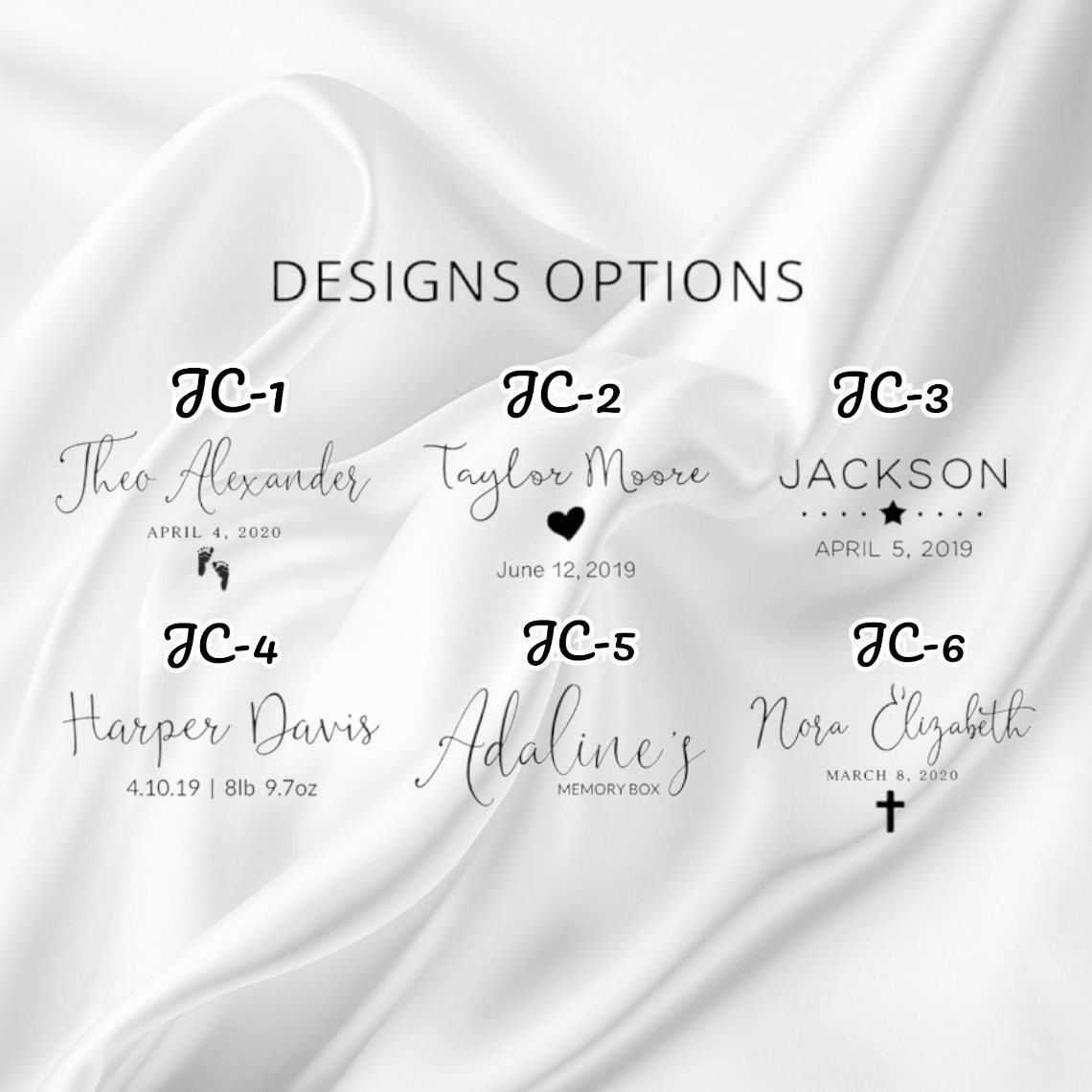 Personalized Baby Keepsake Box, Custom Baby Gift, Personalized Baby