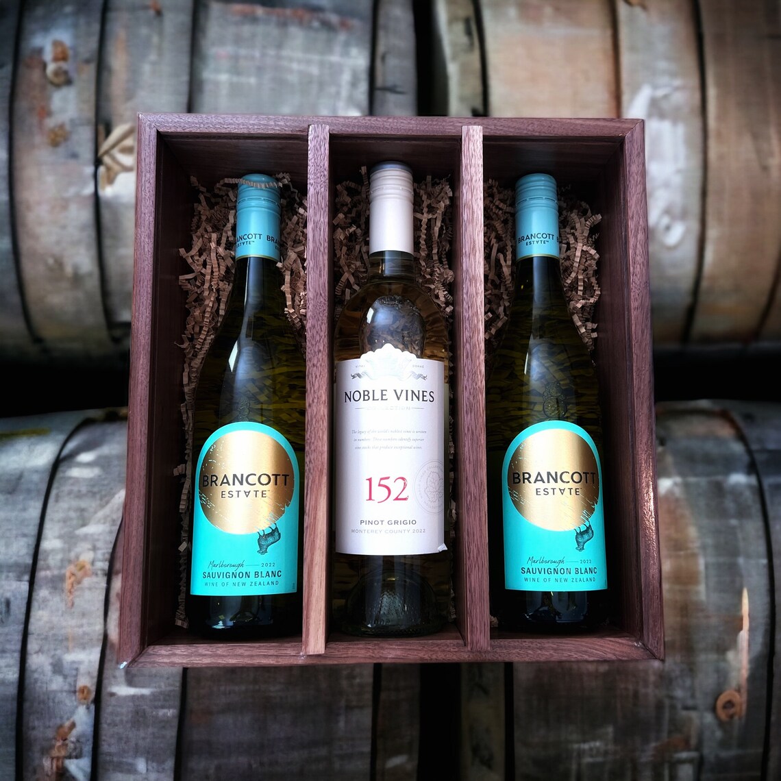 Anniversary Wine Box, Wine Box, Anniversary Gift, Engagement Gift