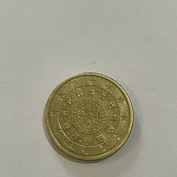 50 cents euro coin - 2002 Portugal