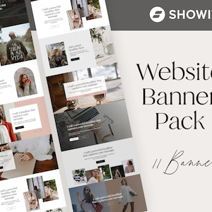 Showit Header Leinwände, Fotograf Website Vorlage, Showit Website Vorlage, Website Banner, Website erstellen, Premium Showit Website