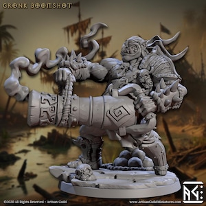 Gronk Boomshot, Ogre Cannoneer by Artisan Guild