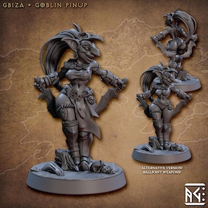 Gbiza, Goblin Dancer by Artisan Guild - NSFW Pinup Version Available!