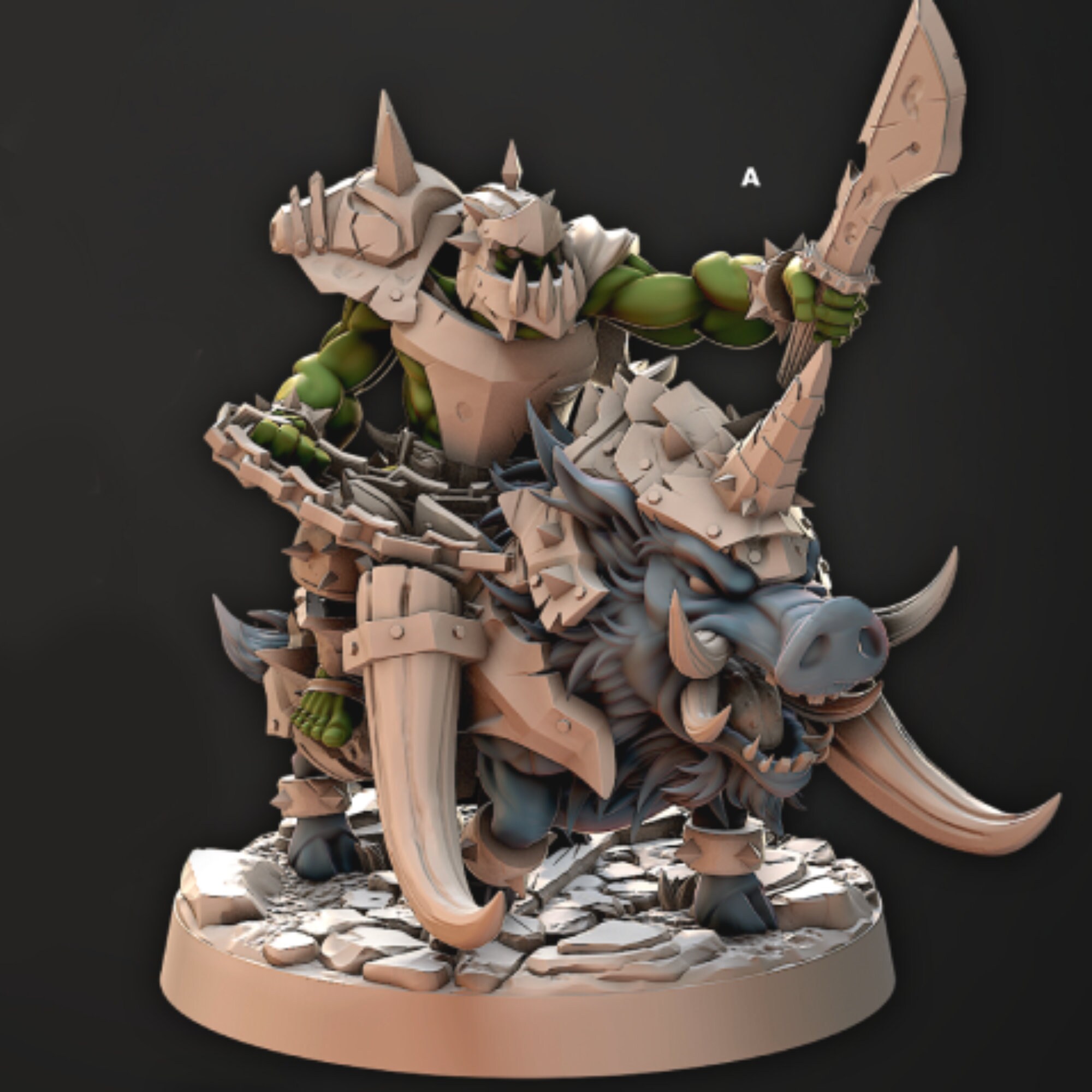 Ferrox Hog Riders - Savage Orc Cavalry - 2 Variations - Etsy
