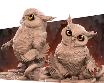 Owlbear Cubs by Bite the Bullet - 2 Variations!