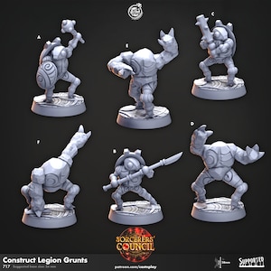 Construct Legion Grunts - Mechanical Guardians
