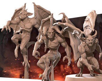 Gargoyles by Bite the Bullet - 3 Variations!