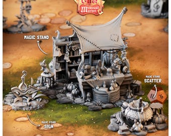Magic Stand Medieval Market by Cast n Play