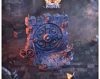 Secret Door Interactive Terrain by Cast n Play