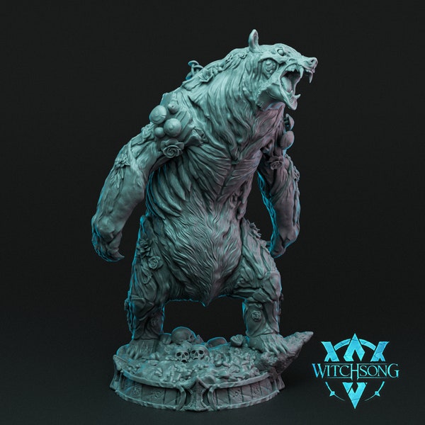 Arkos, Nyx's Roar - Zombie Bear - Undead Monstrosity - Yao Guai - Blighted Forest Creature