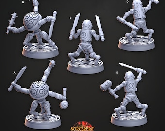 Construct Legion Hitters - Construct Guardians - 5 Variations