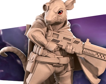 Ratfolk Soldier by Bite the Bullet