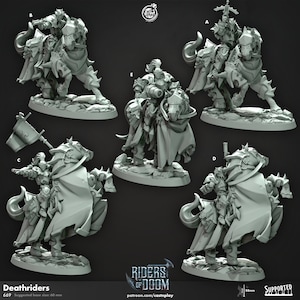 Deathriders - Hellknights - Mounted Chaos Gunners - 5 Variations