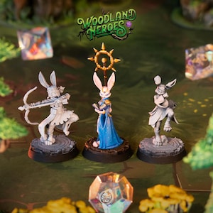 Rabbitfolk Wardens by Cast n Play - 3 Variations!