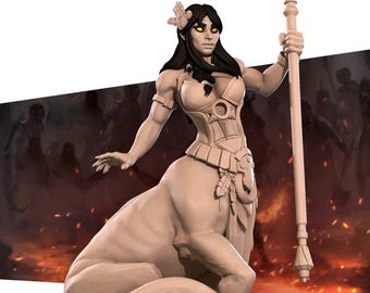 Lamia by Bite the Bullet - NSFW Pinup Version Available!