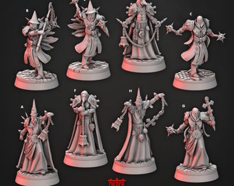 Contrition Priests - Flagellants - Corrupted Priesthood - 8 Variations