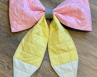 Quilted Pencil Bow