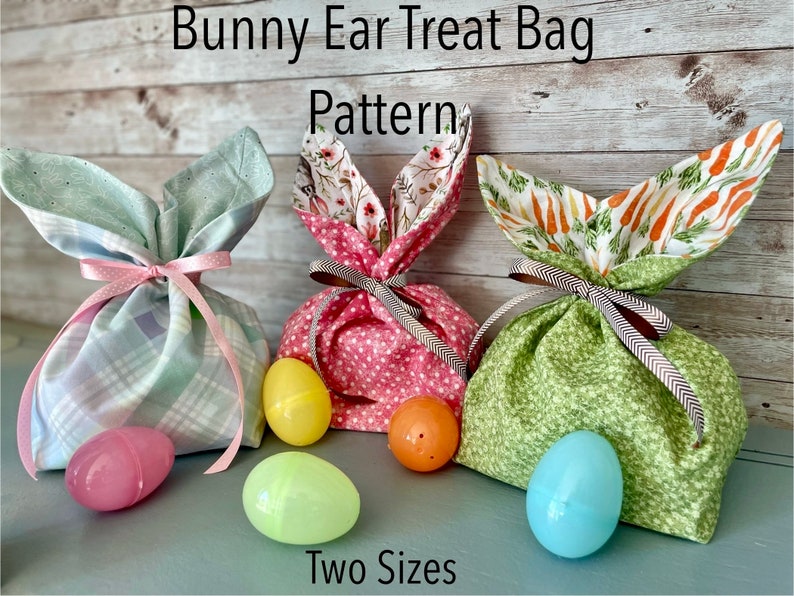 Bunny Ear Treat Bag Pattern - Etsy