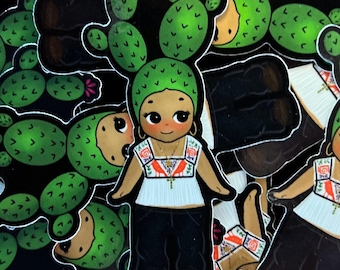 Nopalera Sonny Angel Girl - Vinyl Sticker