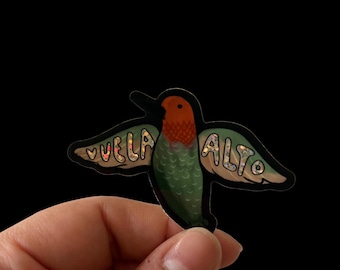Vuela Alto Colibrí  - Vinyl Sticker