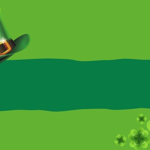 St. Patrick's Day Whiteboard PowerPoint Presentation Slides