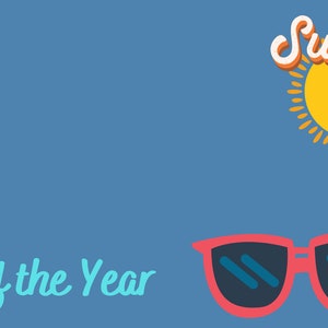 End of the Year Whiteboard PowerPoint Slides